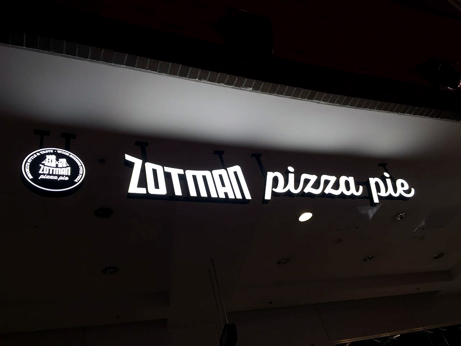 Оформление ресторана Zotman Pizza Pie